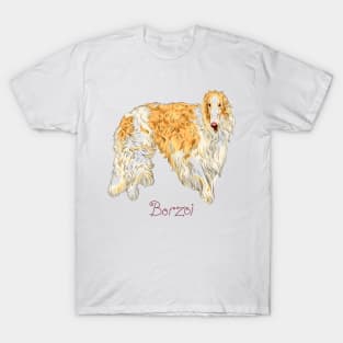 Borzoi or Russian T-Shirt